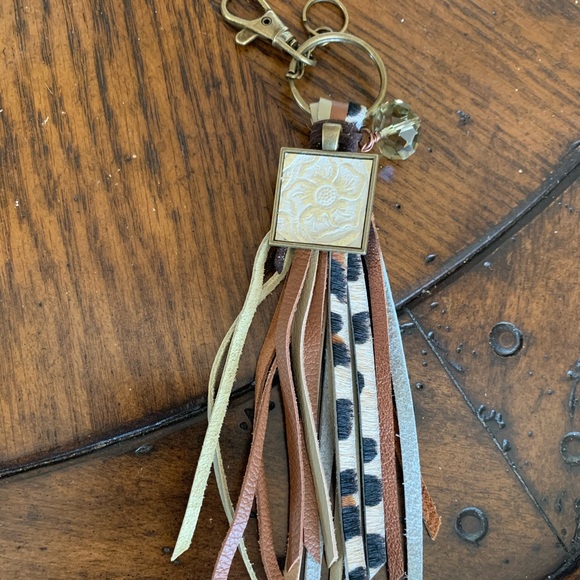 Custom Boho Purse Charm/Key Chain - Picture 3 of 11
